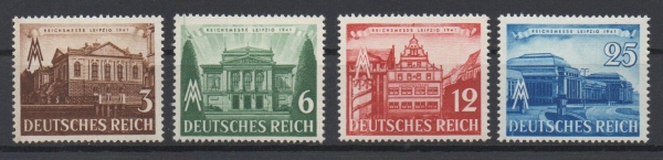 Michel Nr. 764 - 767, Frühjahrsmesse postfrisch.